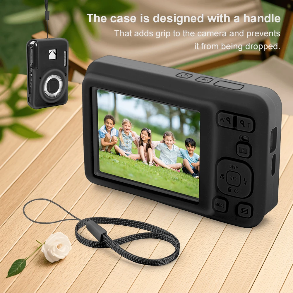 For KODAK PIXPRO FZ55 Digital Camera Cover Anti-Scratch Lightweight Camera Sleeve Solid Color Outdoor Travel Camera Protect Case