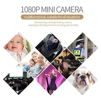 Lenovo Mini Camera 1080PHD Small Nanny Camera Video Voice DV Recorder Outdoor Sports Small Camera Consumer Electronic Smart Home 4