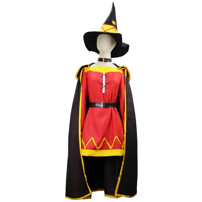 Konosuba-Inspired Megumin Cosplay Costume for Women