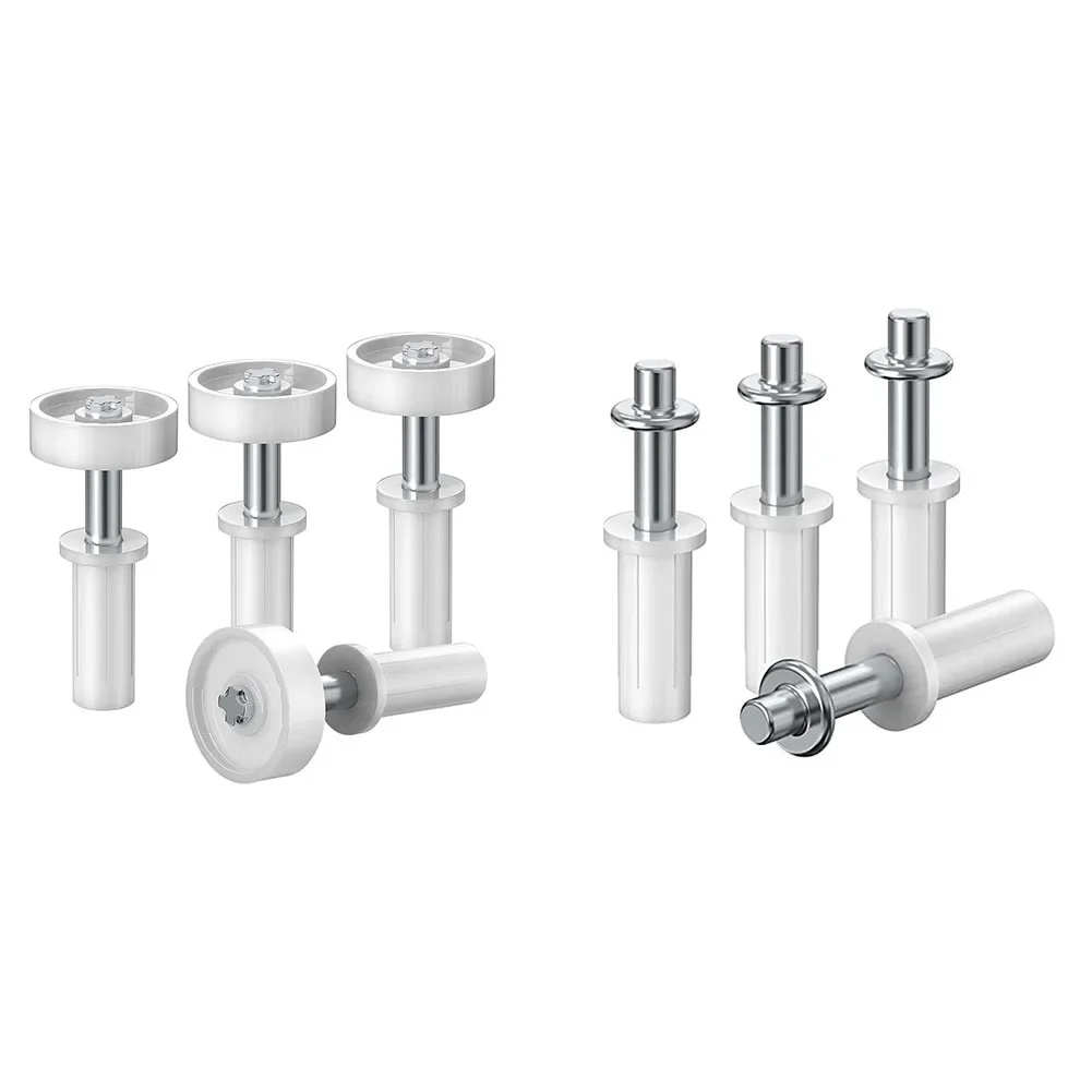4pcs Bi-fold Door Top Guide Wheels For Closets Pantries Laundry Rooms