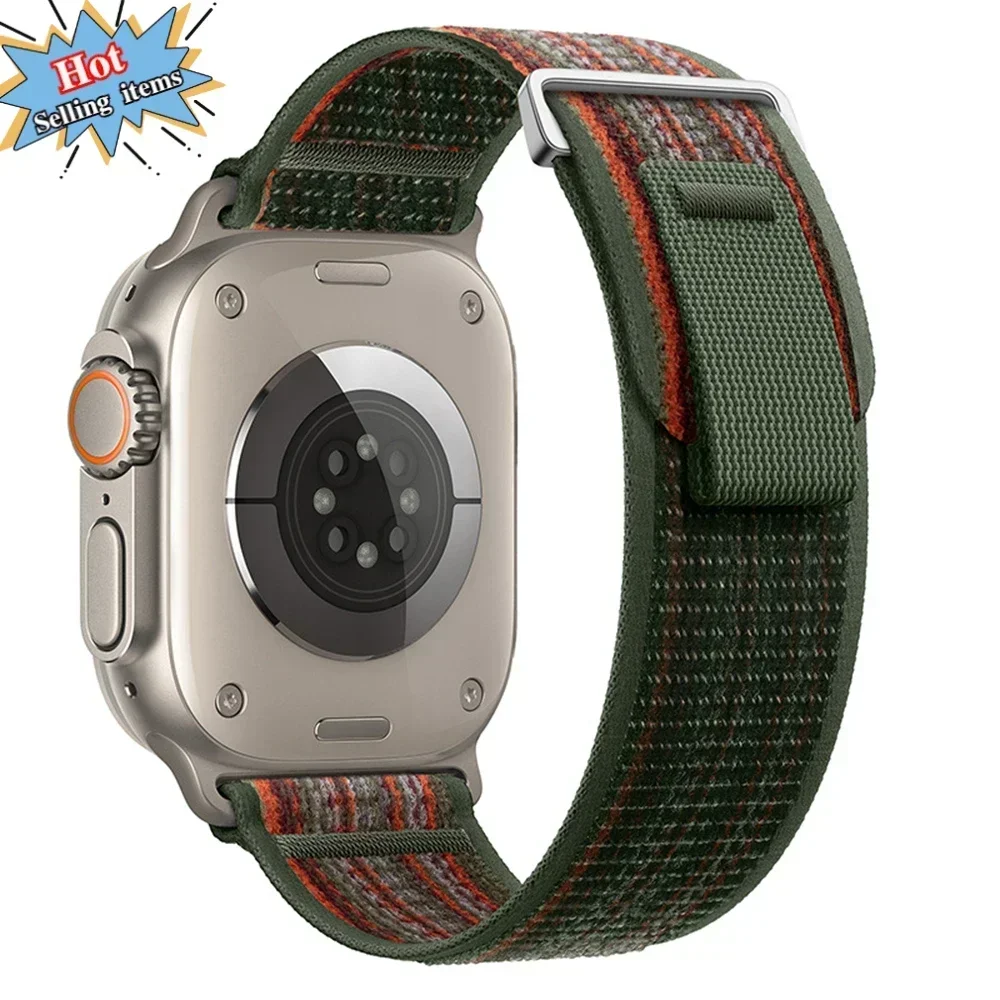 Nylon Trail Loop Sports Bracelet Watch Strap