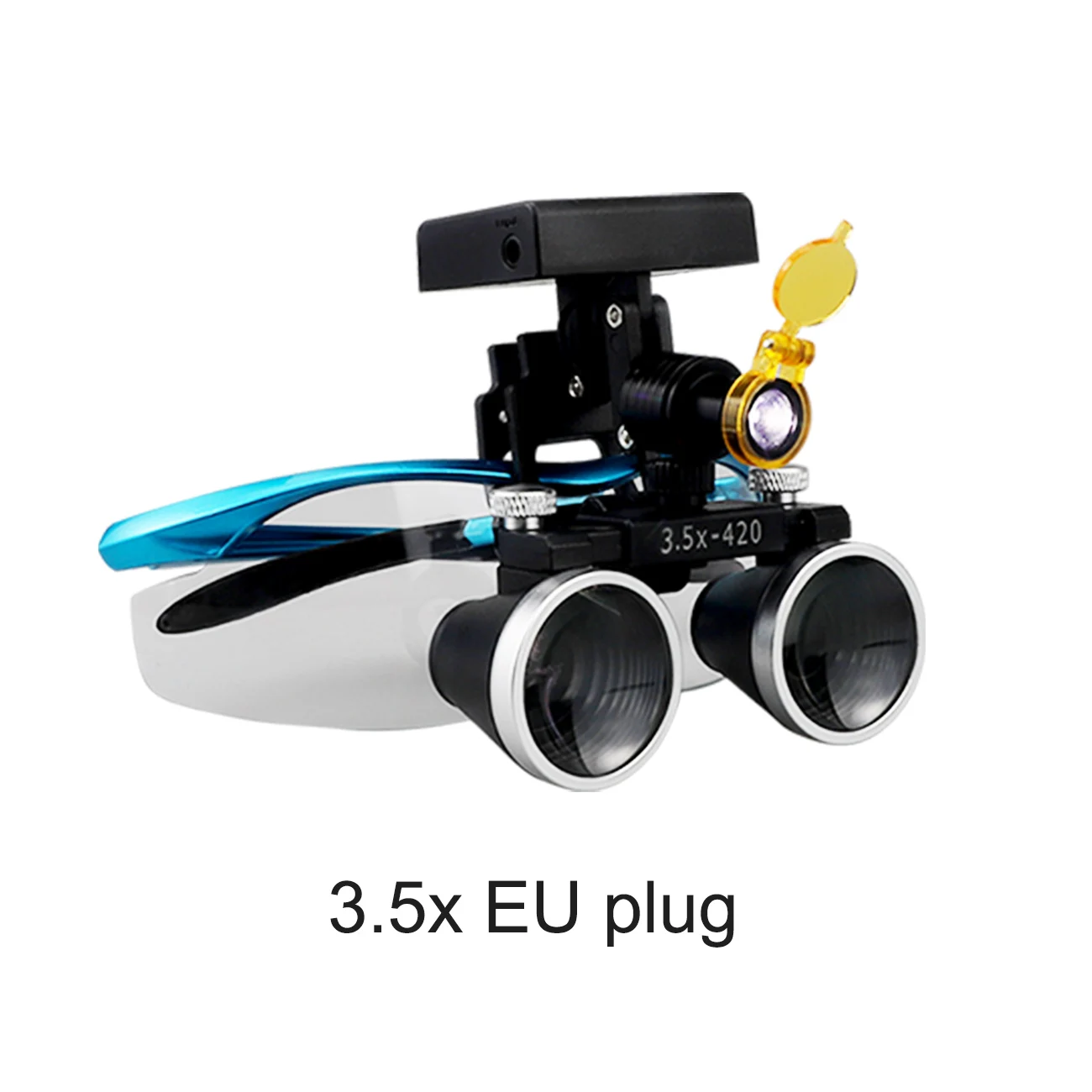 3.5X EU Plug Blue