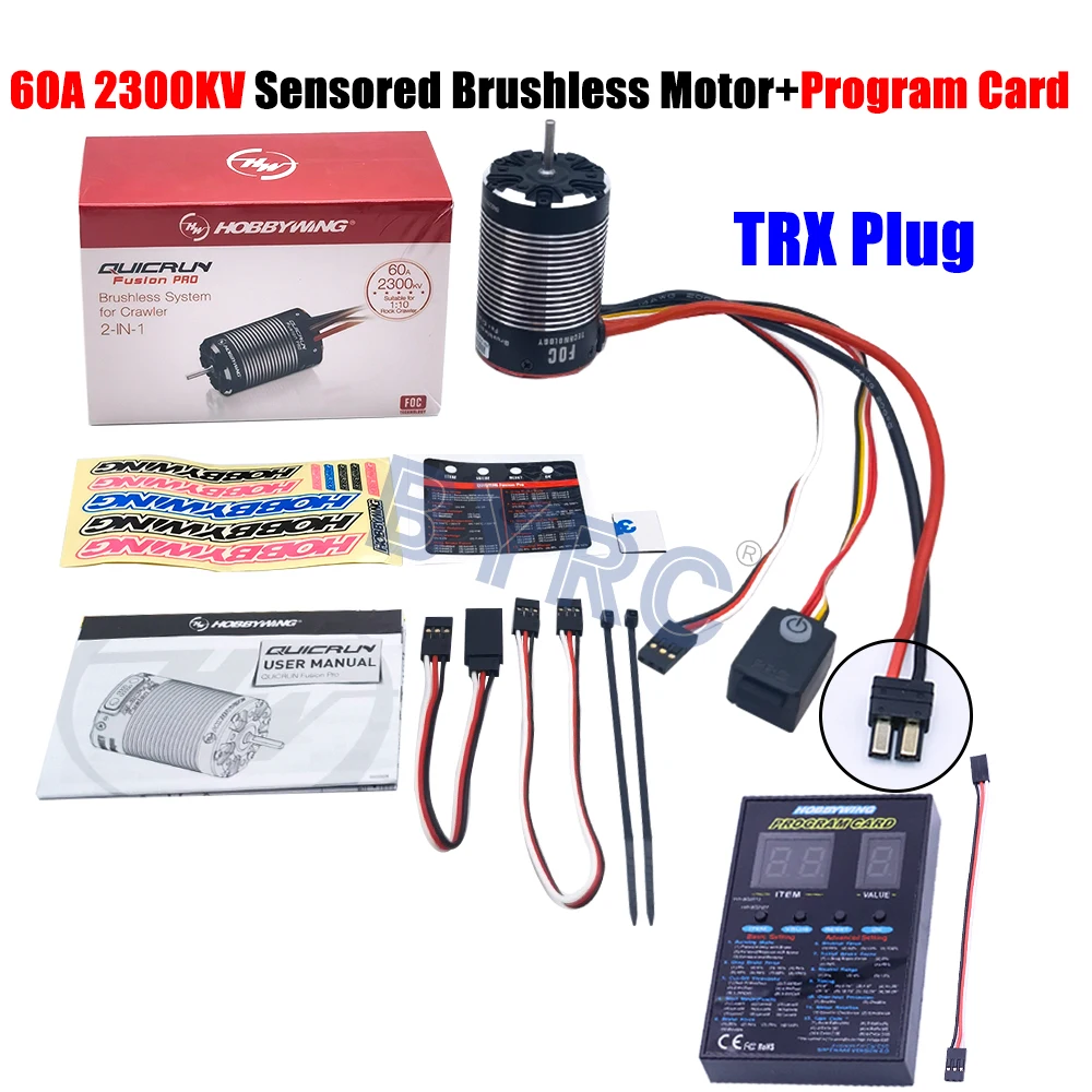 ホビーラジコン HOBBYWING QUICRUN Fusion PRO 2-IN-1 QUICRUN Fusion Pro 10en (2in1 FOC System) - HOBBYWING North