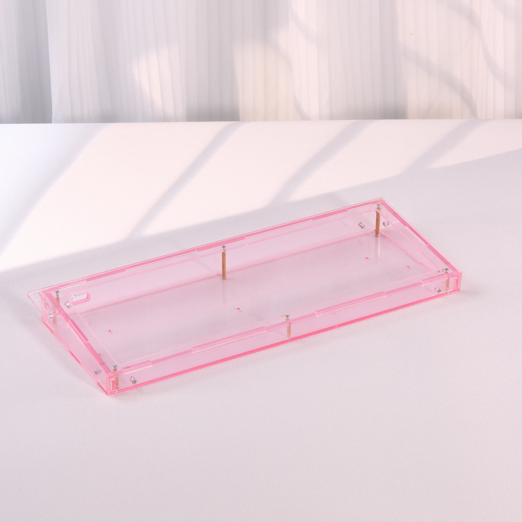 Keebox Customizable Acrylic 60 Layout Keyboard Case - DIY Color Options