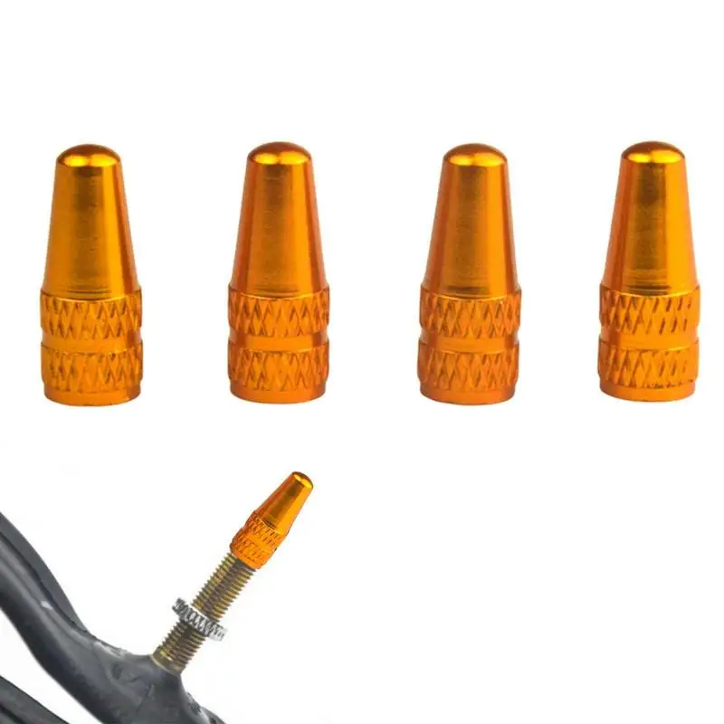 PrestaValveCap4PiecesBikeTireValveStemCapsBicyclePresta