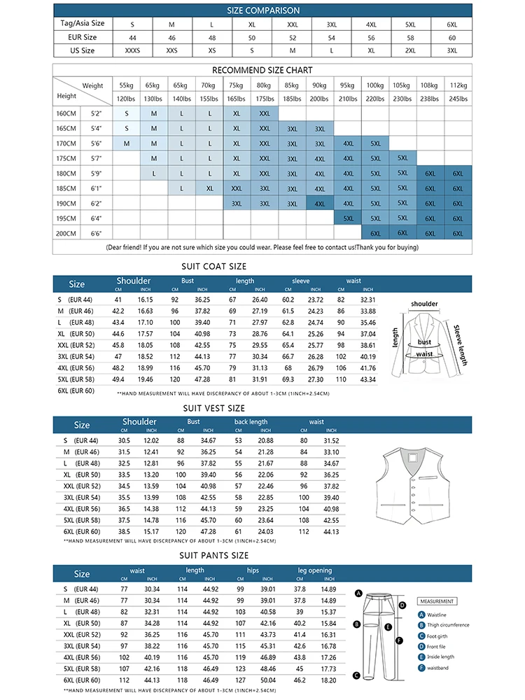 Mens Suit Classic Fit Single Breasted Multiple Pockets Solid Color Casual Business