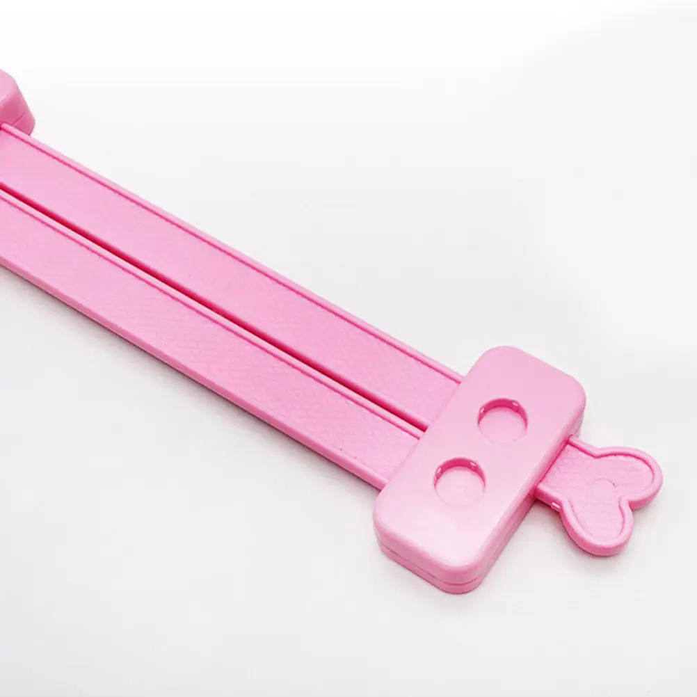 3Pcs 덧셈 뺄셈 숫자 자 과학적 디자인 쉬운 학습 조기 교육 수학 훈련 보조 도구 핑크 학교 가정용