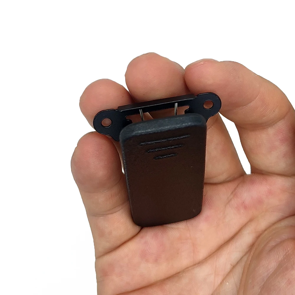 Baofeng Walkie Talkie Original Belt Clip - Two Way Radio Accessory with Extra Waist Clips