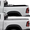 |HTF011|Fits 2009-2025 Dodge Ram 1500 5' 7" Bed Without,Hard Folding Truck Bed Tonneau Cover 1