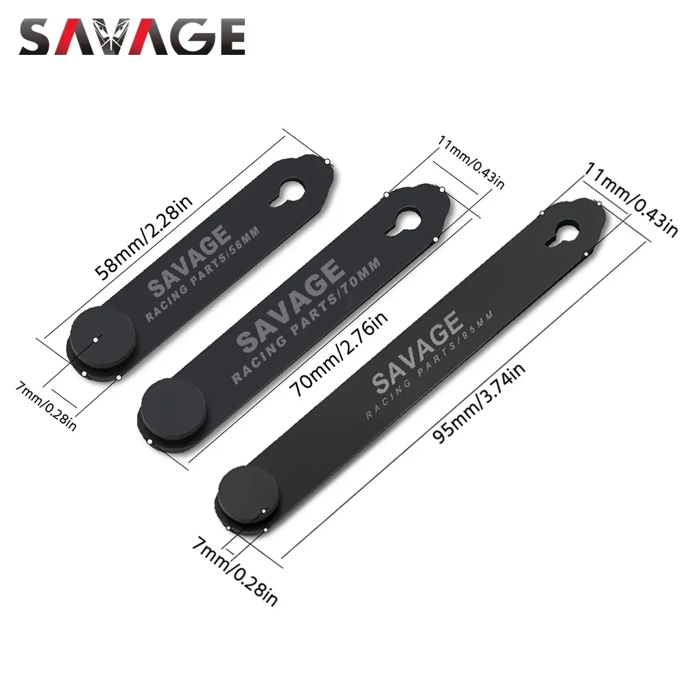 Motorcycle Accessories Fixing Tension Strap Silicone Bandage Universal Oil Pipe Hose/Throttle/Brake Clutch Cable/Wire Motocross