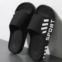 Summer Fashion Slippers For Men Indoor Outdoor Sandals Beach Flip Flop Thick Sole Male Slides Summer Non-Slip Men Shower Slipper 1