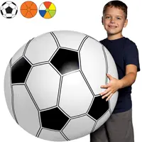 Large Beach Ball for Kid or Adult,Easy to Inflate and Durable Material Great Gift Idea for Boy & Girl,Best Pool Party Decor Toys 1
