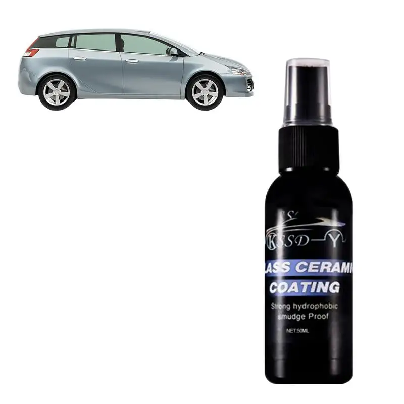 

Windshield Water Rain Proof Coating Waterproof Rain Proof Windshield Anti Fog Mist Auto Glass Spray Cleaner Agent Oil Film 50ml