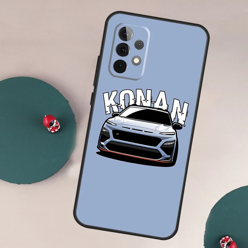 Sleek Blue Sports Car Phone Case