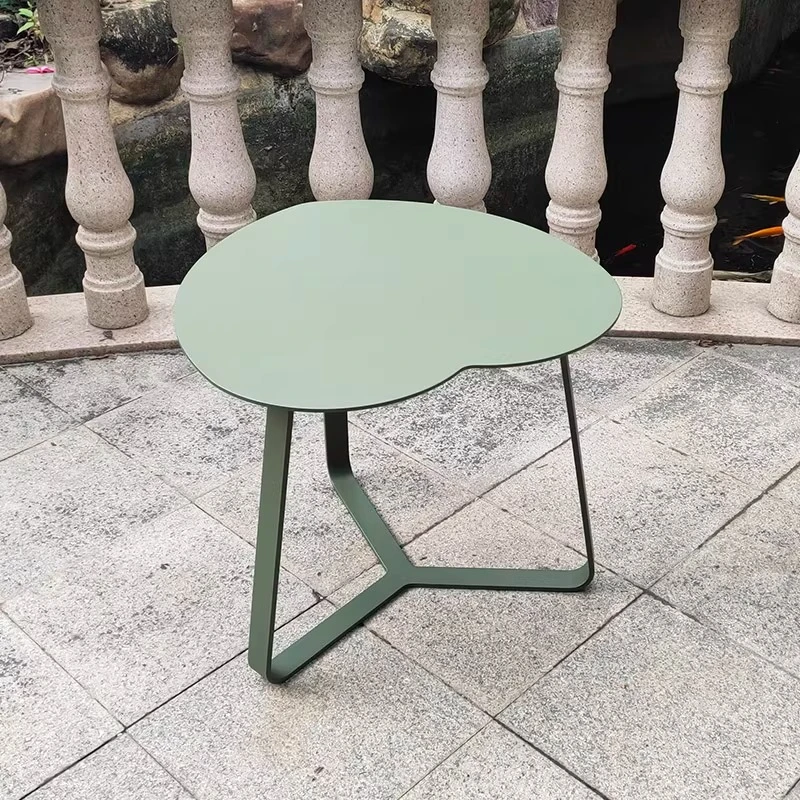 Outdoor Table and Chair Set Premium Patio Lounge Garden Terrace Villa Hotel Iron Relaxing Furniture Backyard Seating Combination