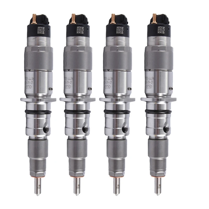 

4PCS 0445120250 Car Component Parts New Diesel Fuel Injector For Cummins LSBE DAF CF65 LF45 LF55