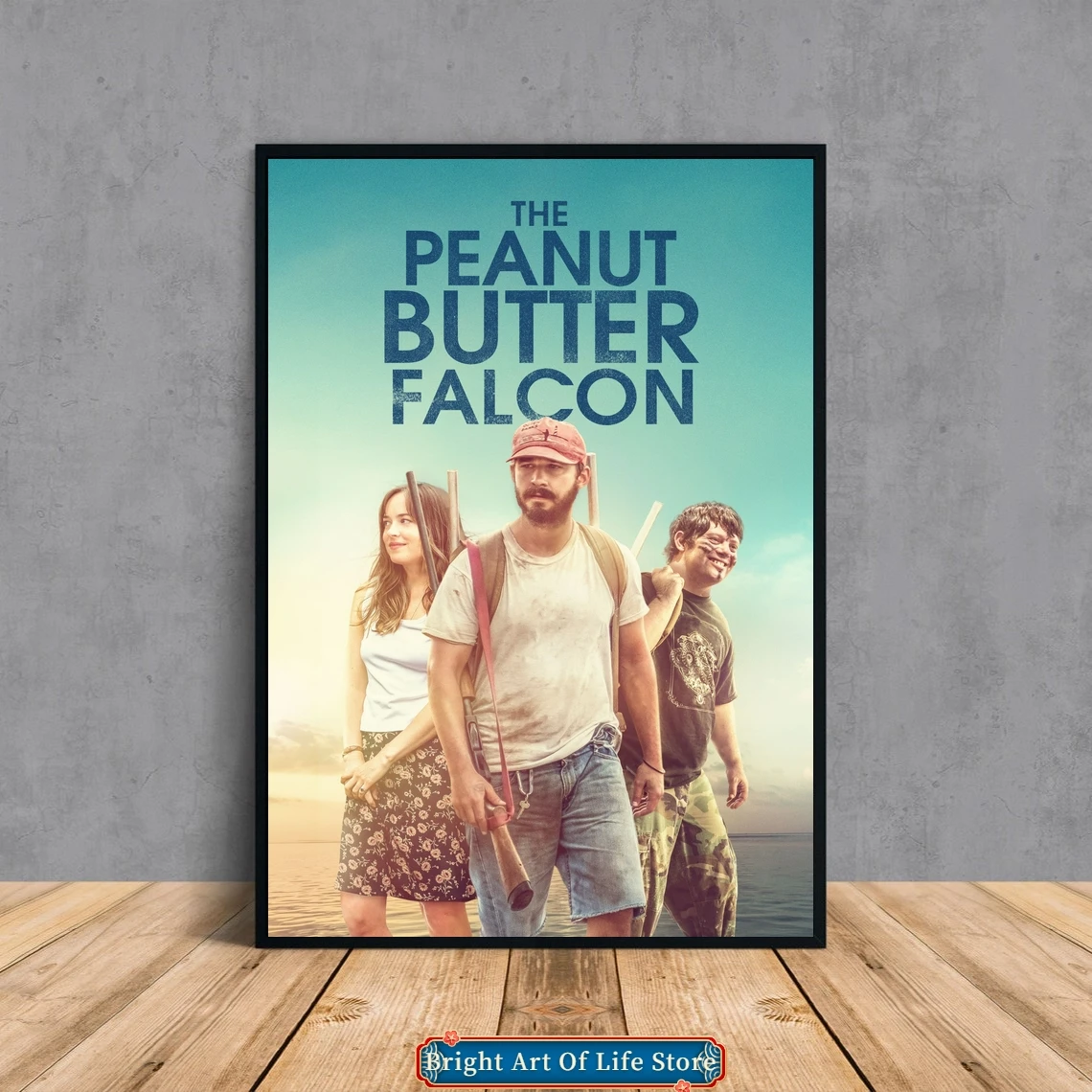 

The Peanut Butter Falcon (2019) Classic Movie Poster Cover Photo Canvas Print Apartment Home Decor Wall Painting