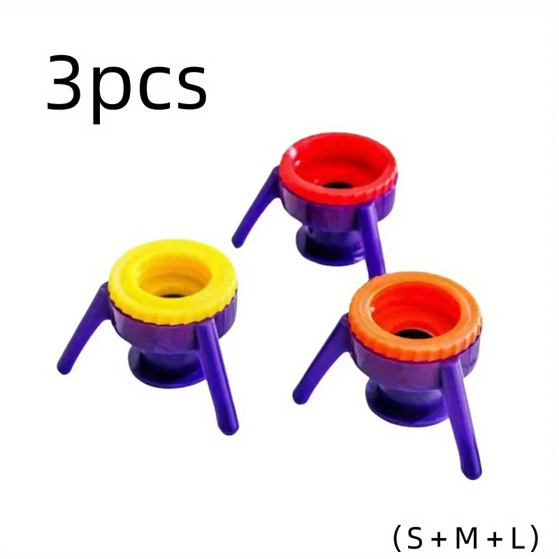 Inverted Bottle Holder Triangle Leak-Proof Stand Shower Gel Shampoo Multifunctional Three-Legged Cap Bathroom Storage Organizer