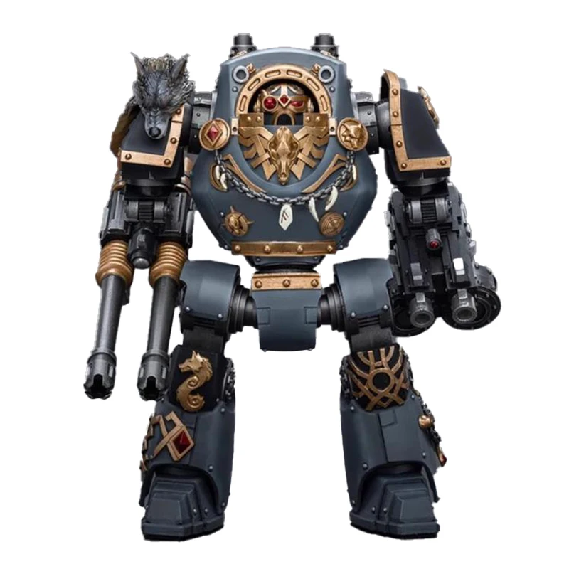 

Original Genuine JOYTOY Space Wolves Contemptor Dreadnought with Gravis Bolt Cannon 1/8 24cm Male Soldier Action Model Toy Gifts