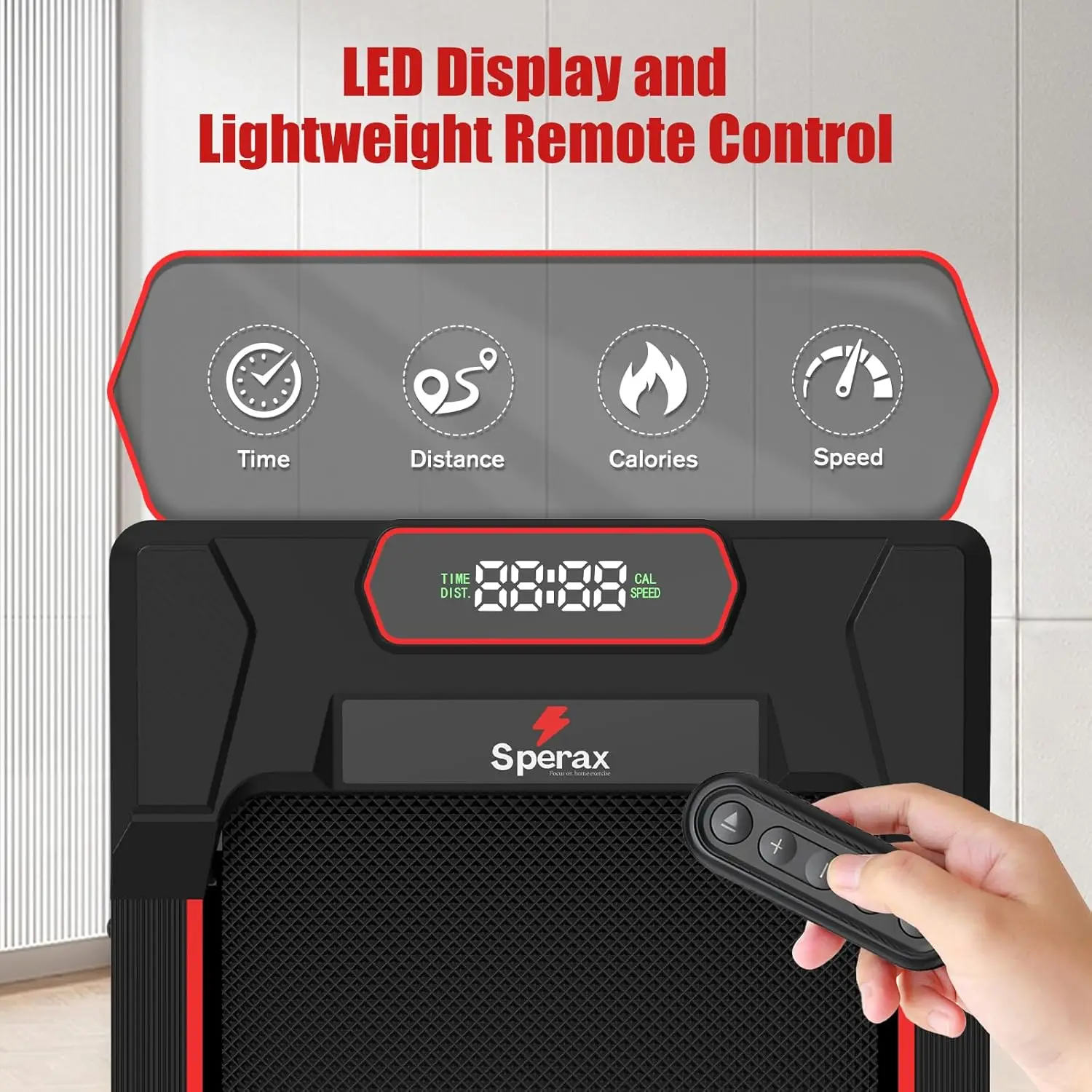 Home,340 Lbs Capacity,3 in 1 Portable Treadmill