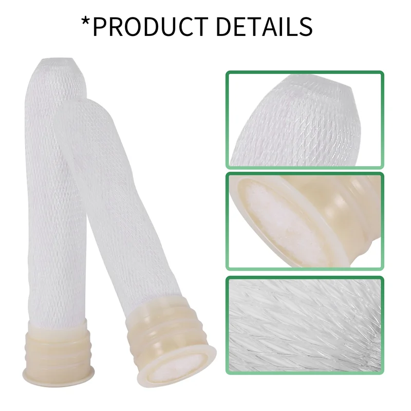 B59B-4Pcs UF Membrane 0.01 Micrometre Ultrafiltration Hollow Fiber Membrane For Reverse Osmosis Water Filter Purifier Easy To Us