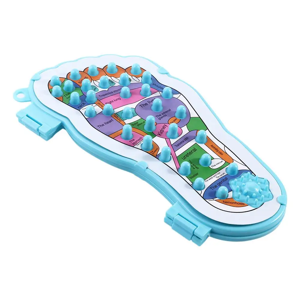 Plate Board Blood Circulation Reflexology Massage Mat Foot Acupressure Point Massager Foot Massage Pad Plantar Massager