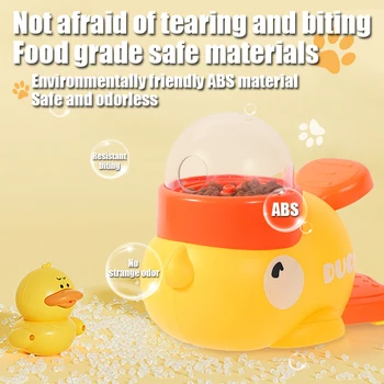 Little Yellow Duck Interactive Pet Feeder - Image 3