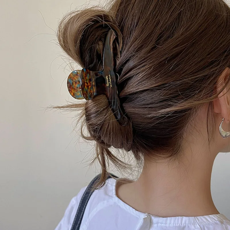 Molletta per capelli elegante in acetato stile vintage donna_voghion.com