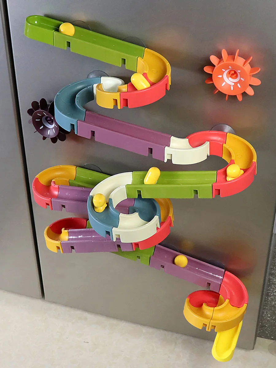 Baby Bath Toys Slide Track