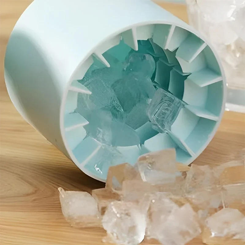 Bar Silicone Ice Bucket Cup Mould Ice Cube Tray Food Grade Quick Freeze Creative Design Whisky Beer Frozen Drinks Machine