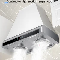 Ultrathin Range Hood For Kitchen Top Suction Dual Motor Strong Suction Force Kitchen Ventilator Energy Conservation Wide 710mm 1
