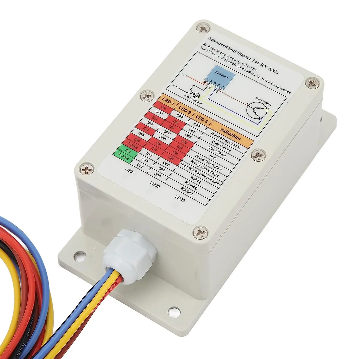 HighPerformanceRVACSoftStarterRVAirConditionerSoftStartKit