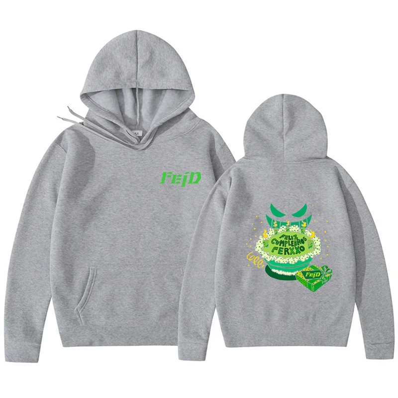 Feliz Cumpleanos Ferxxo Tour Hoodies Sweatshirt Hoodie Music Album Si No Me Dice Mor No Lo Quiero Jumper Feid Fans
