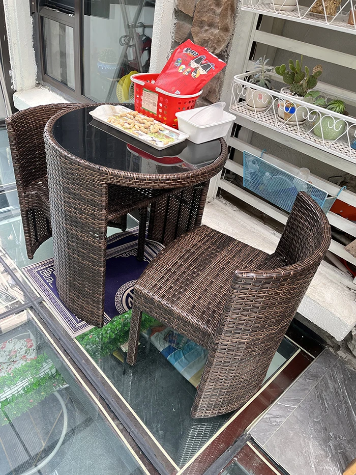 Copertura Per Mobili Da Giardino Rotondi - Impermeabile E UV Resistente 163x71cm - Foto 5