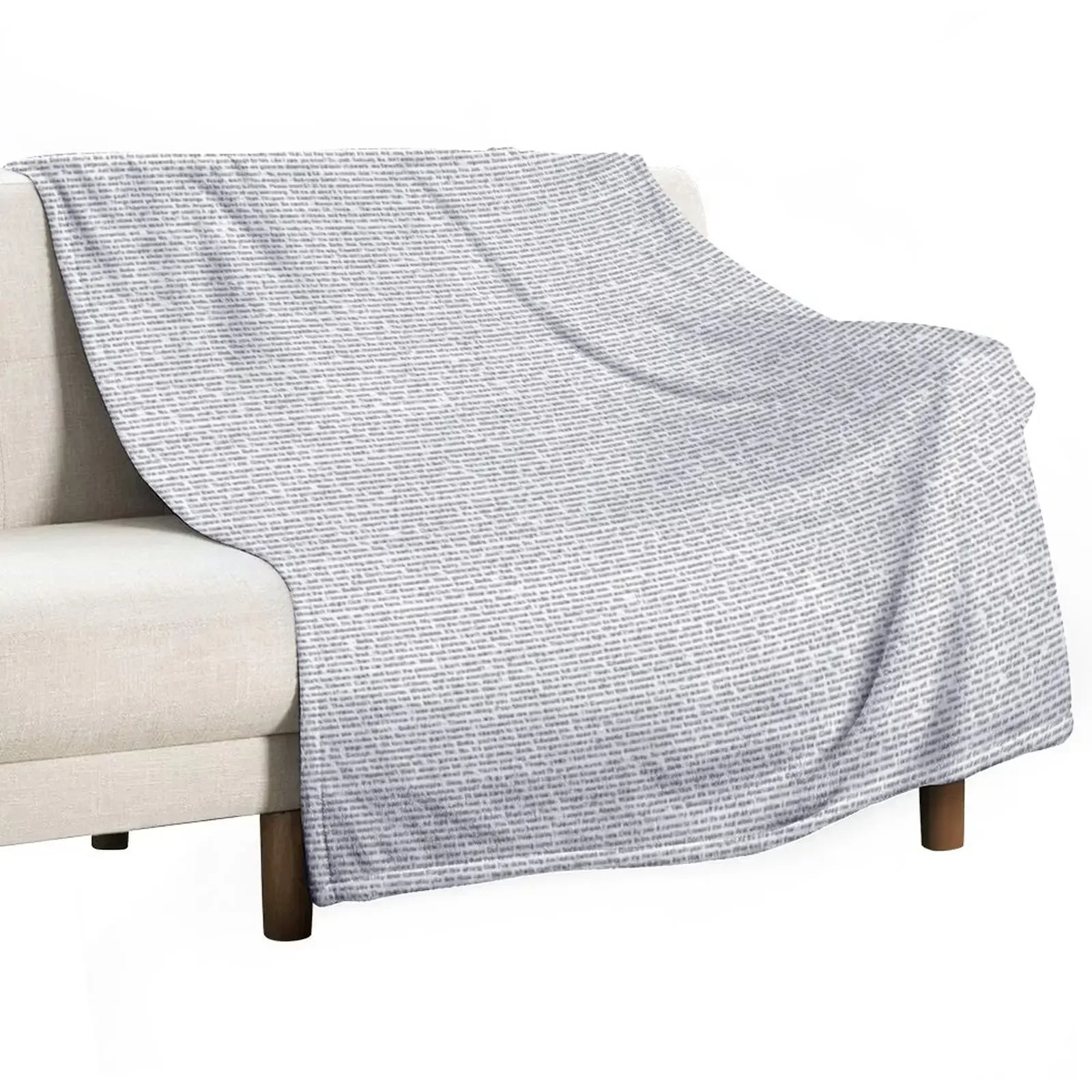 

Twilight Script Throw Blanket blankets ands Travel Thins Retros Blankets