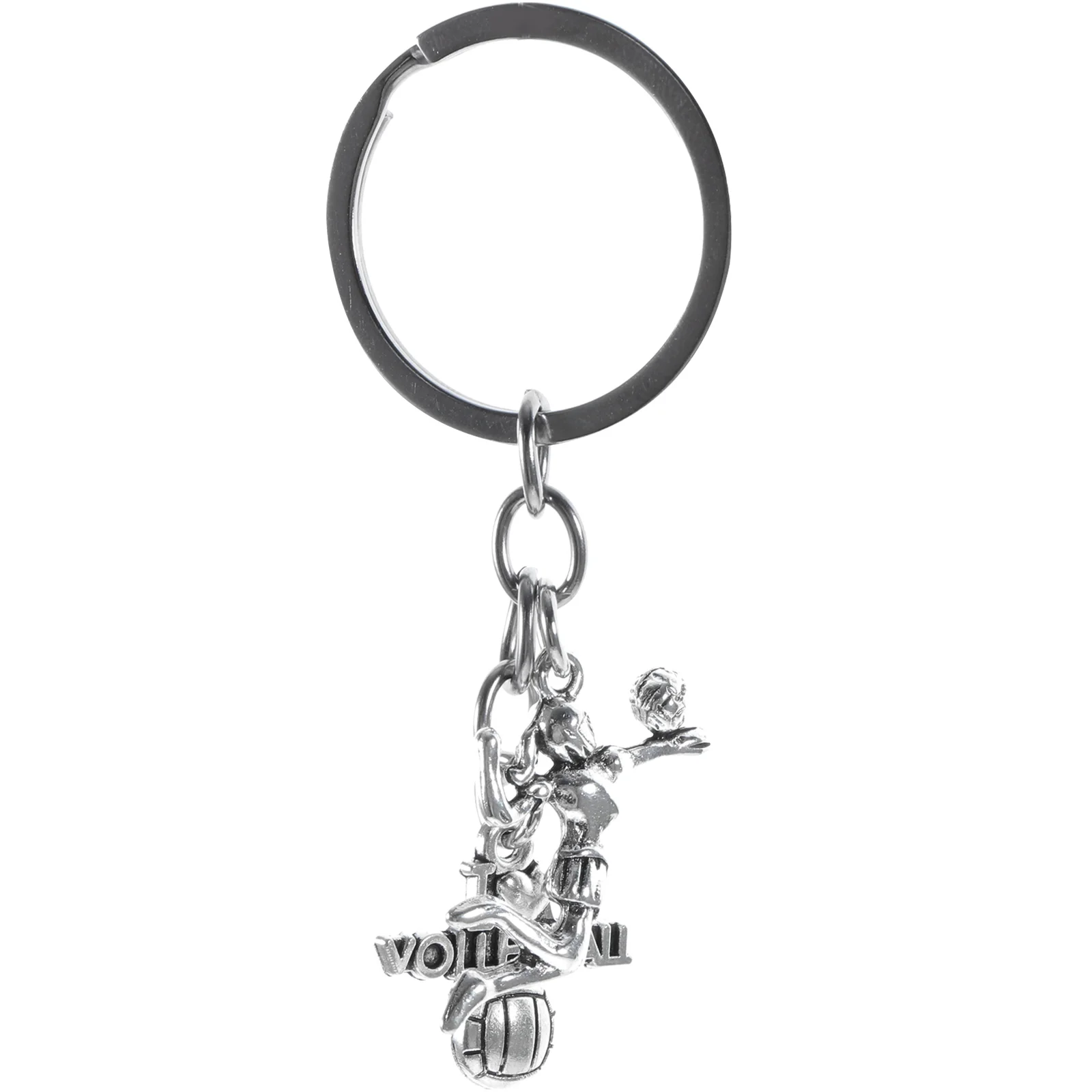 

Volleyball Keychain Adorable Multi-function Portable Bag Accessory Backpack Children Pendant Zinc Alloy Hanging Decorative