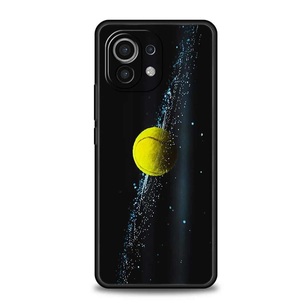 Tennis-Themed TPU Soft Phone Case Cover