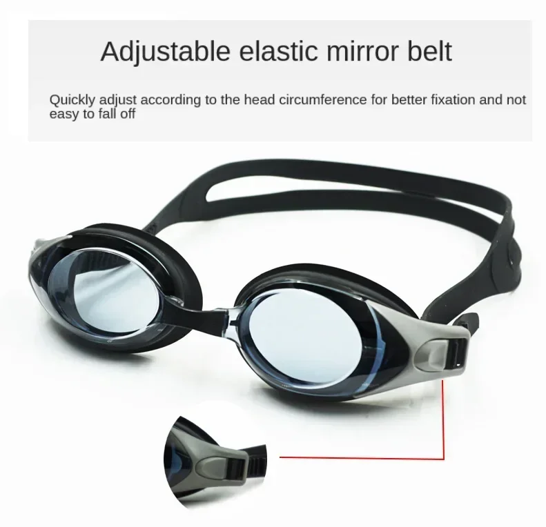 Swimming Goggles Presbyopic Swim Goggles for Adults &ndash; Anti-Fog UV Protection Comfortable Silicone Waterproof Reading Glasses