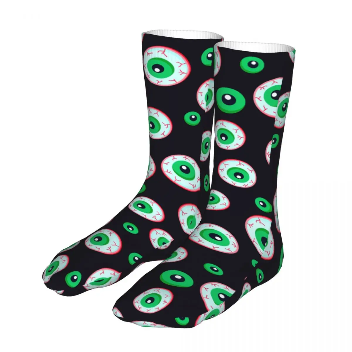 

Funny Creepy Bloody Zombie Eyes Halloween Women Socks 2022 Men Sport Sock