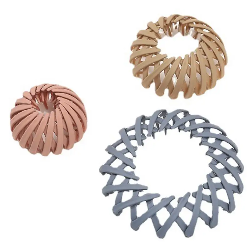 Bird's Nest Plate Hair Clip Lazy Bird's Nest Plate Ponytail Clip Hair Bun Accessories For Women Ladies Birthday Gifts Headwear