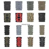 5.56mm 7.62mm Fast Mag Pouch Tactical Magazine Pouch 9mm Molle Belt Clip Fast Attach Carrier Soft Shell Rifle Mag Carrier 5