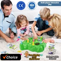 9Pcs New Rabbit Trap Puzzle Toy Children's Dual Play Multiplayer Board Game Competition Parent Child Interactive Strategy Game 1