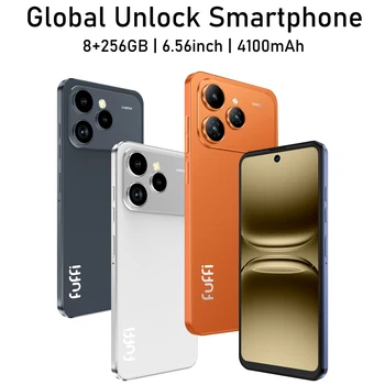 Smartphone Android,6.56 inch,8+256GB ROM,4G Network,Mobile phones,Dual SIM,13+16MP Camera,Cellphones