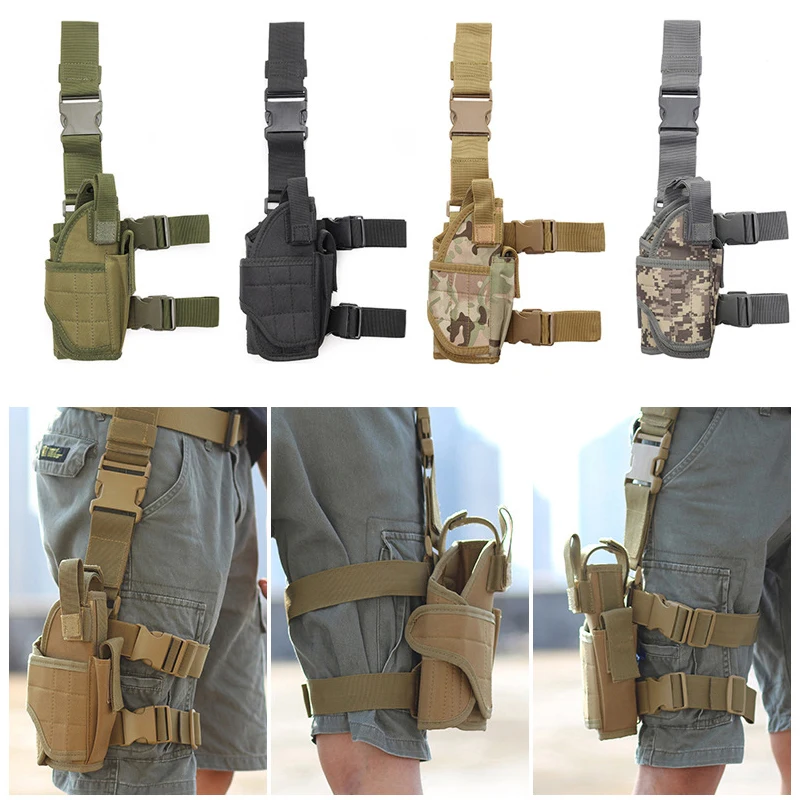 Pistol Holster Universal Tornado Multipurpose Drop Leg Glock/Beretta Thigh for All Pistols