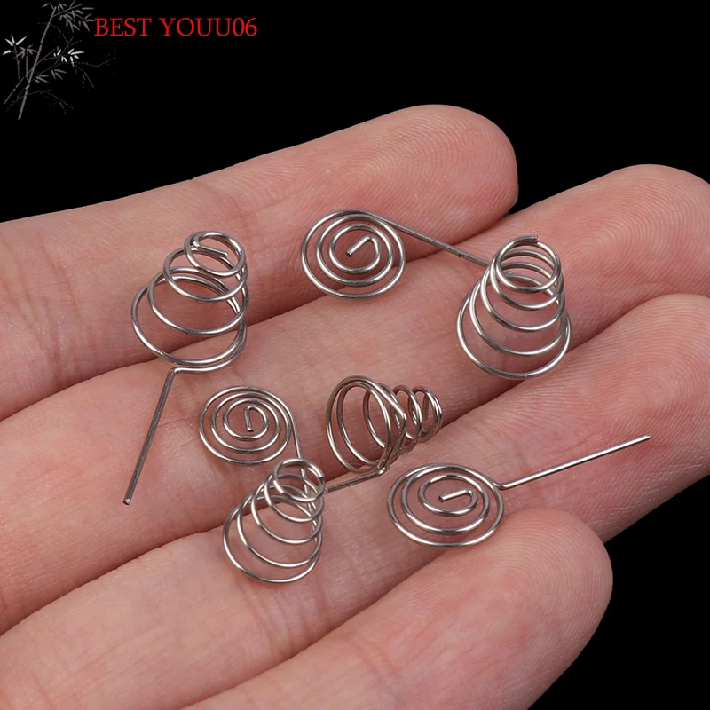 (YOUU06)5PCS AAA 배터리 니켈 와이어 스프링 AA 배터리 음극 및 ..