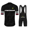 2025 Merida Cycling Jersey Set MTB Uniform Bike Clothing Summer Breathable Cycling Clothes Bicycle shirt ropa ciclismo Bib Pants 3