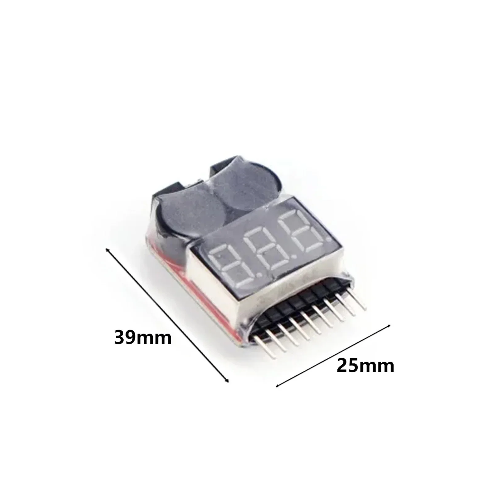 Testeur de batterie LiPo 1S-8S avec alarme sonore - Précision 0.01V