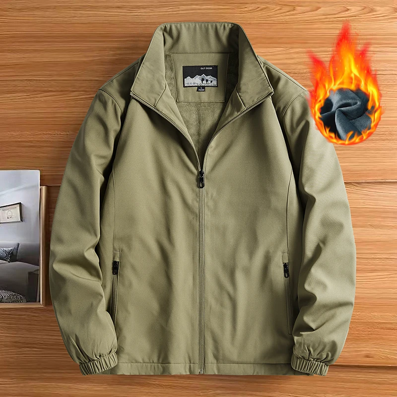 Tuduoms Chaqueta Con Capucha Con Forro De Sherpa Para Hombre, Cálida Y Gruesa, Con Cremallera, Ligera, Informal, De Lana, Abrigo De Invierno, Negro -, Pequeña