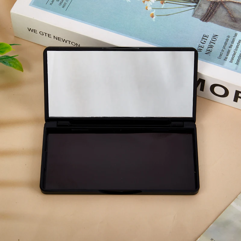 Professional Empty Magnetic Makeup Palette Holder Box With Mirror for Eyeshadow Powder Blush