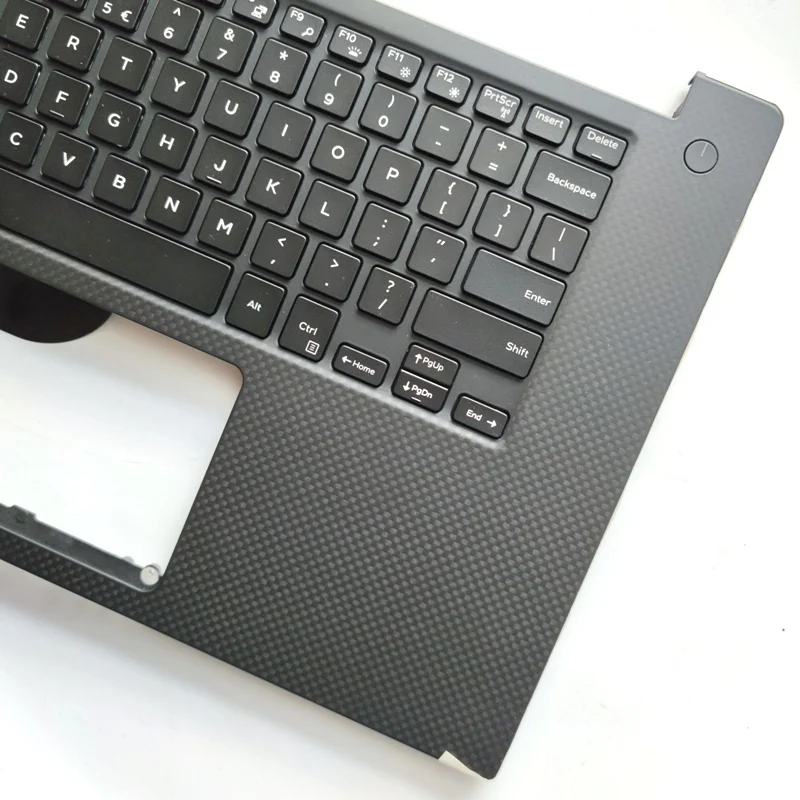 para Dell Xps 15 9550 Precisão 5510 Superior Case Palmrest Capa Touchpad Teclado 0kyn7y Kyn7y 0jk1fy Jk1fy Novo - Imagem 4